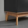 SIDEBOARD FOSCO - Eichefarben/Grau, MODERN, Holz (100/80/40cm) - Bessagi Home
