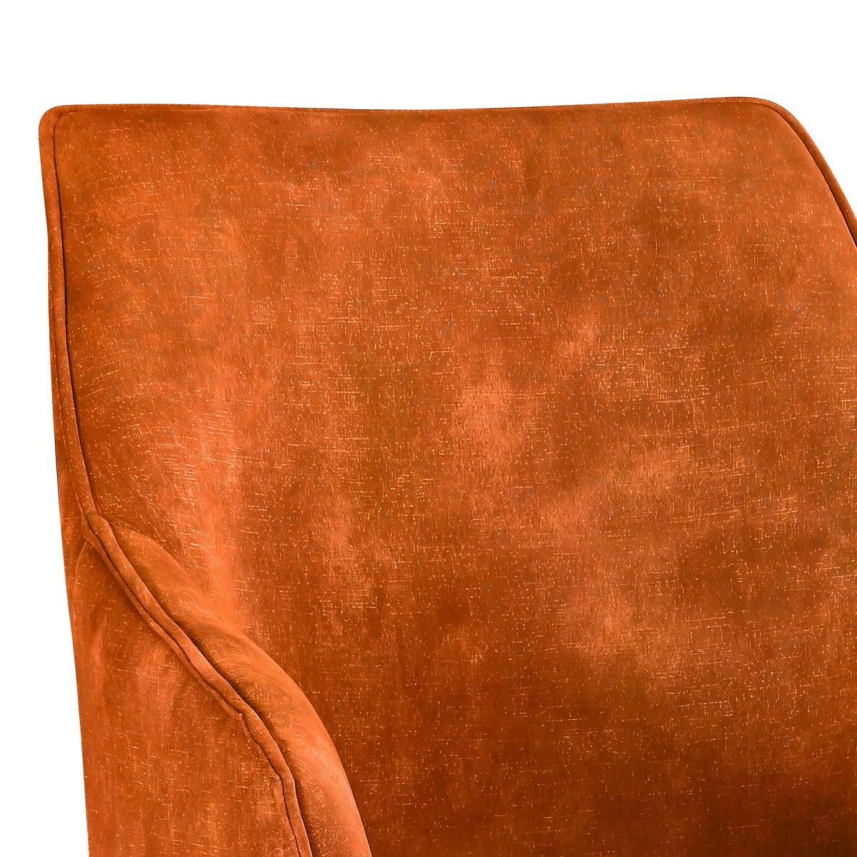Naslanjač Lisa, Zlata - zlate barve/siva, Konvencionalno, tekstil/les (62/83/63cm)
