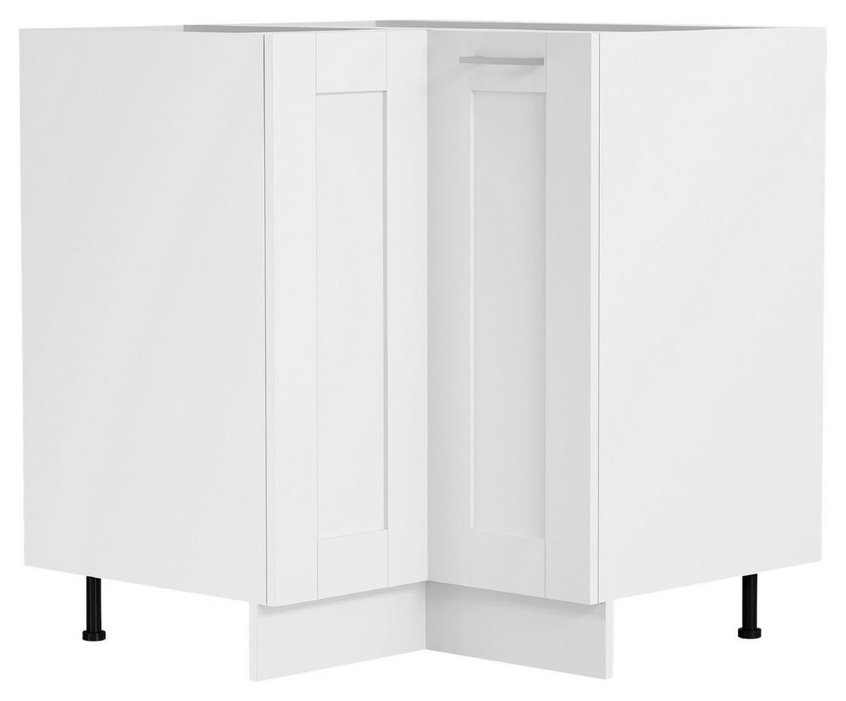ECKUNTERSCHRANK COLURA - Weiss, Trend, Holzwerkstoff/Kunststoff (76/82/76cm) - MID.YOU