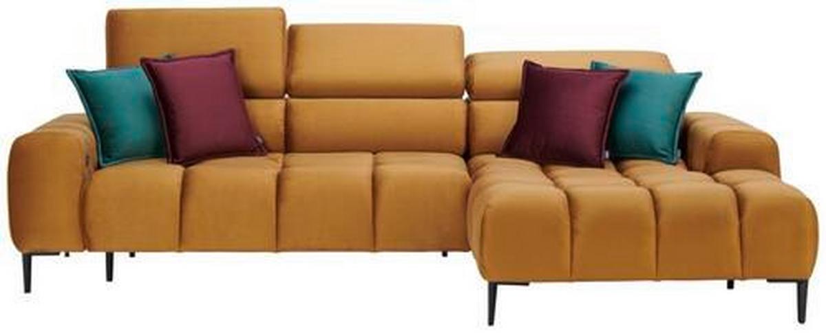 Coltar IMPERIA -EXKLUSIV- - galben curry, Design, textil (270/177cm) - Modern Living