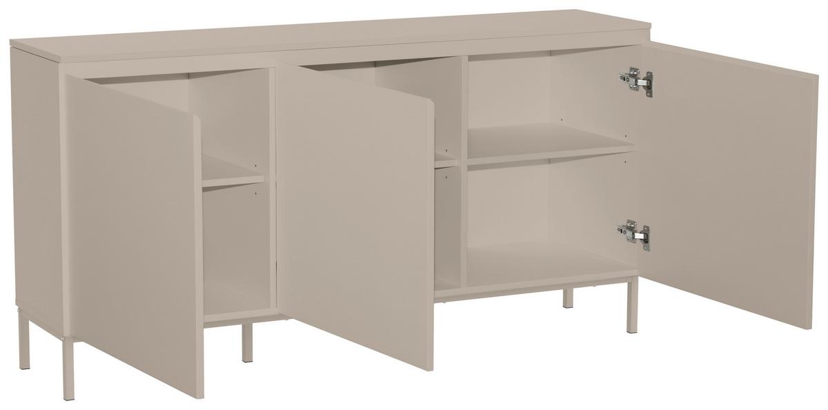 KOMODA SZEROKA TALEA - kaszmir, Design, materiał drewnopochodny/metal (150/77/35cm) - Hom`in