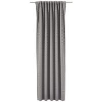 ZASŁONA GOTOWA LUNA - szary, Konventionell, tkanina (140/245cm) - Dieter Knoll