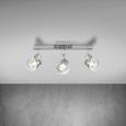 Deckenleuchte Ina 3-flammig - Chromfarben, MODERN, Metall (35/8/16,5cm) - Modern Living Deckenleuchte Ina 3-flammig - Chromfarben, MODERN, Metall (35/8/16,5cm) - Modern Living