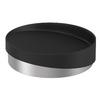 Seifenschale Chris in Schwarz - Schwarz, Modern, Kunststoff/Metall (11/3cm) - Premium Living