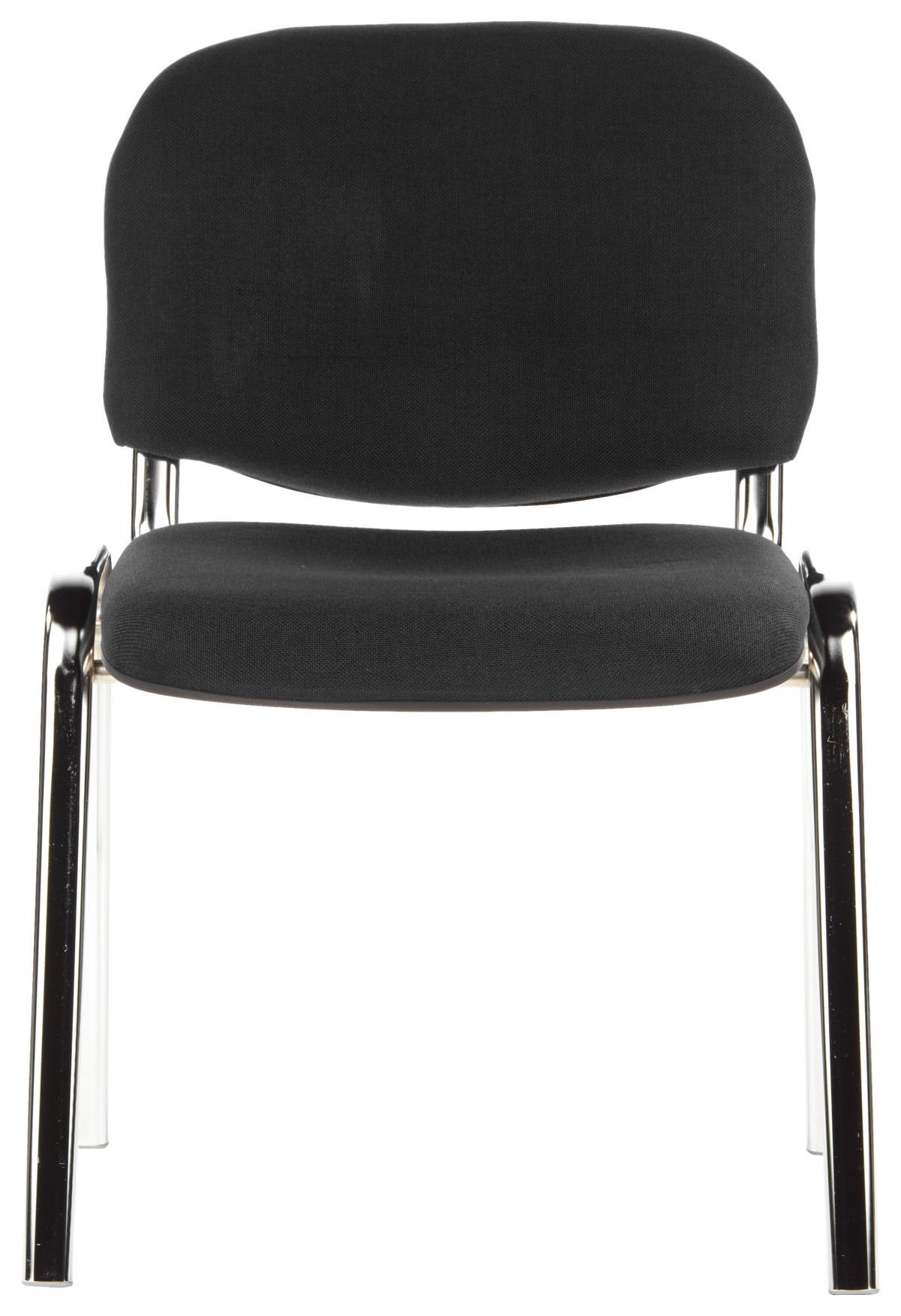Konferenčni Stol Xt 600, Črna, Barva Kroma - barve kroma/črna, Basics, kovina/tekstil (58/84/41cm) - MID.YOU
