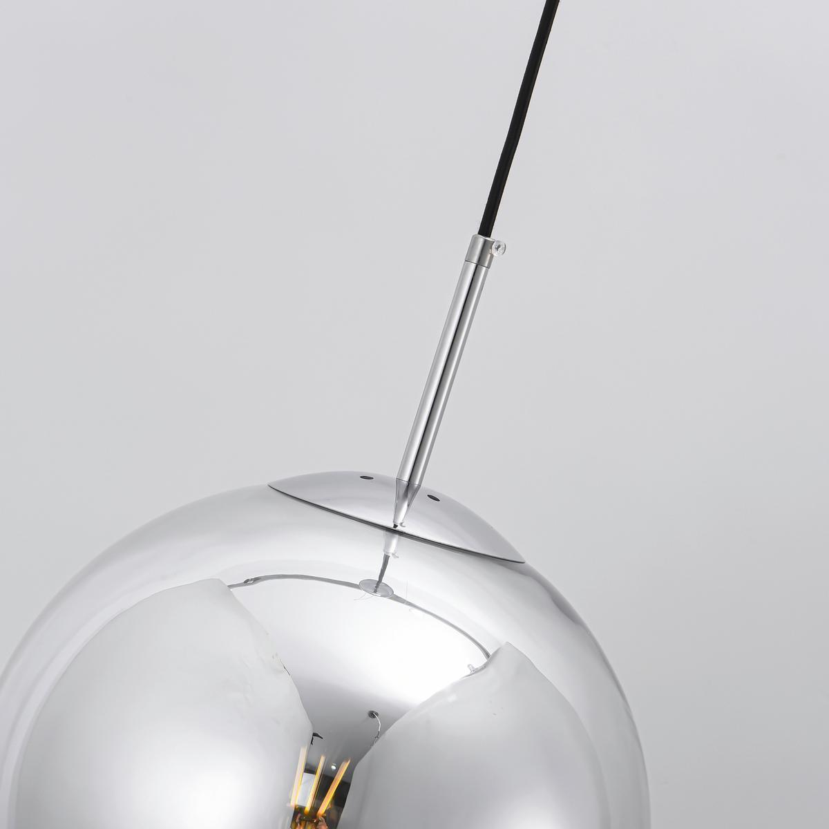 Hängeleuchte Lp-2844/1p_palla - Chromfarben, Konventionell, Glas (30/150/30cm)