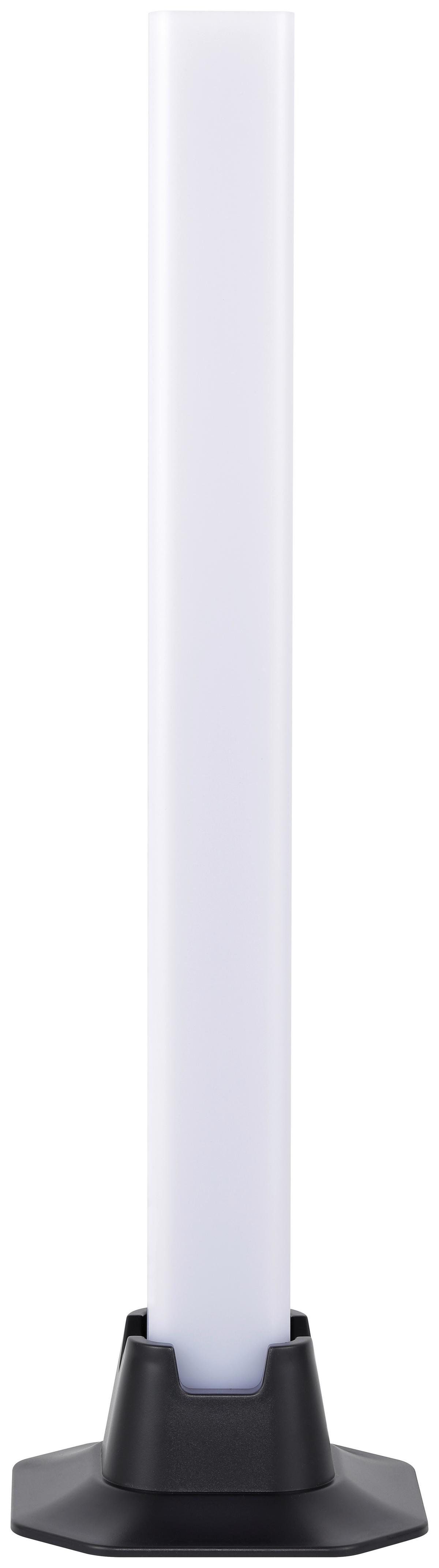 LED Asztali Lámpa Rizi 2db - fekete, Modern, műanyag (9/3/32cm) - Mömax