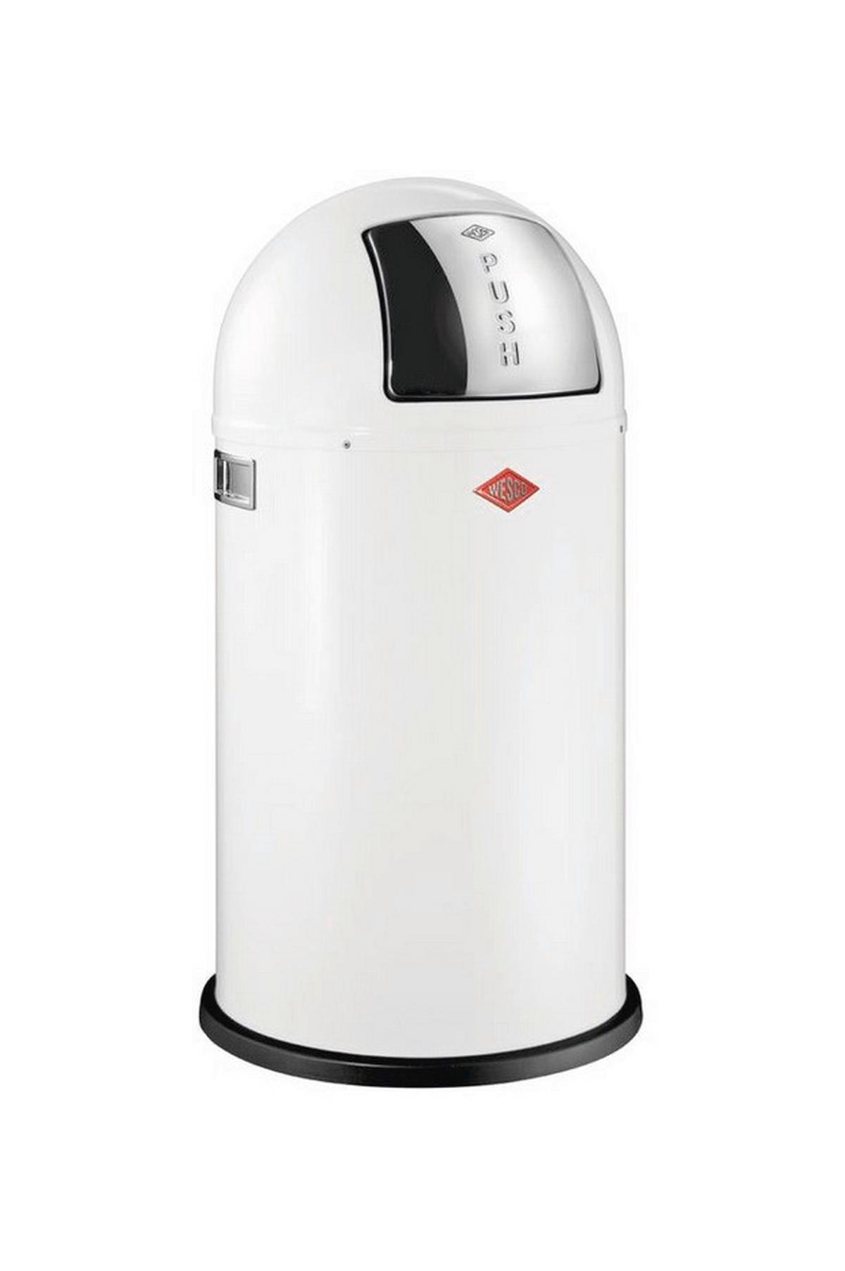 SORTOWNIK ODPADÓW 8011544 - kolor stalowy/biały, Konventionell, tworzywo sztuczne/metal (40/75,5cm) - Wesco