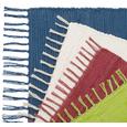 Fleckerlteppich Julia Dunkelblau 70x130cm - Dunkelblau, ROMANTIK / LANDHAUS, Textil (70/130cm) - MÖMAX modern living