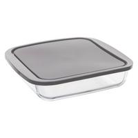Recipient păstrare alimente Square glass - Konventionell (25/22,2/5,2cm)