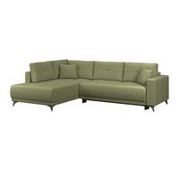 Kutna Garnitura Texas - zelena/crna, Konvencionalno, drvo (203/259cm)