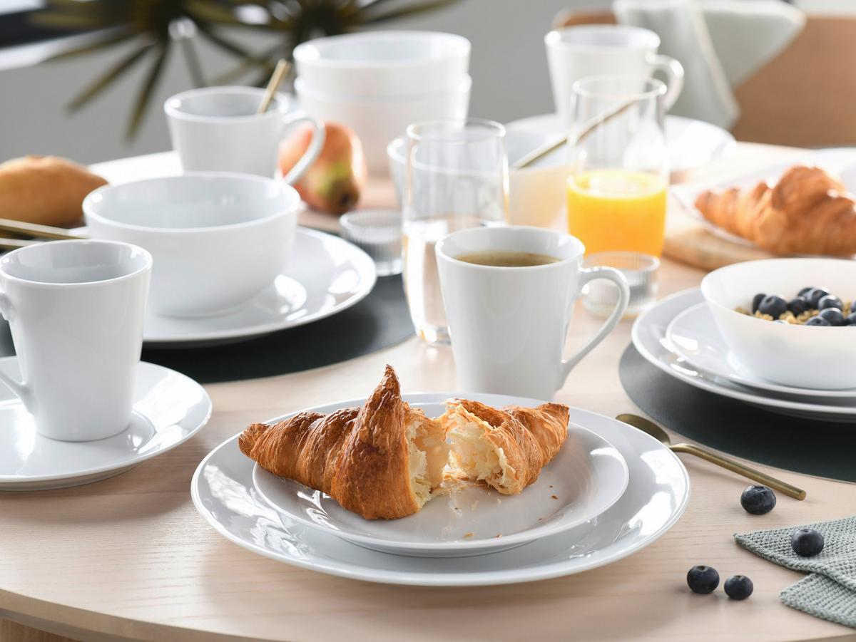 Kombinirani Servis Base, 24-Delni - bela, Basics, keramika - Creatable