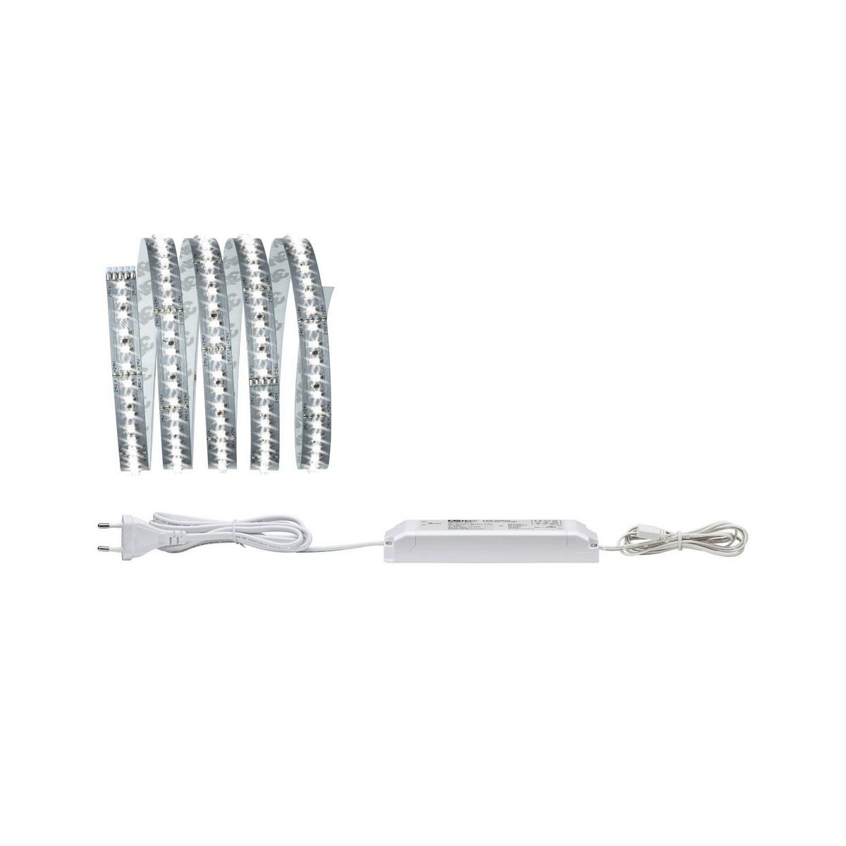 LED-Strip 70586 in Silberfarben max. 17 Watt - Silberfarben, Basics, Metall (0,3cm) - Paulmann