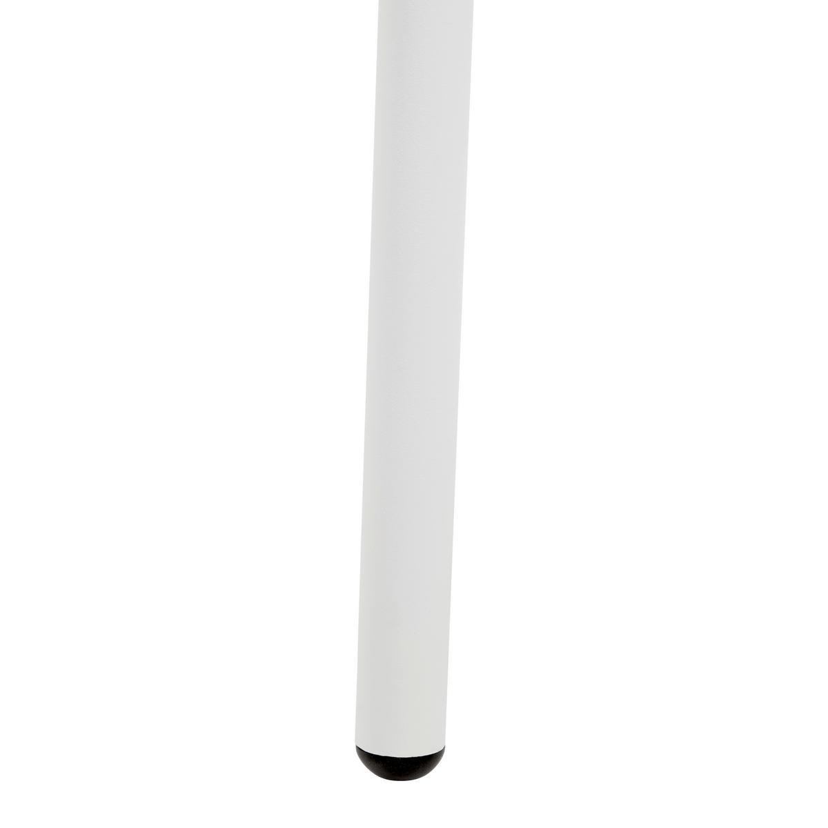 KRZESŁO OGRODOWE ANTONIA - biały/szary, Modern, metal/tkanina (58/76/59cm) - Bessagi Garden