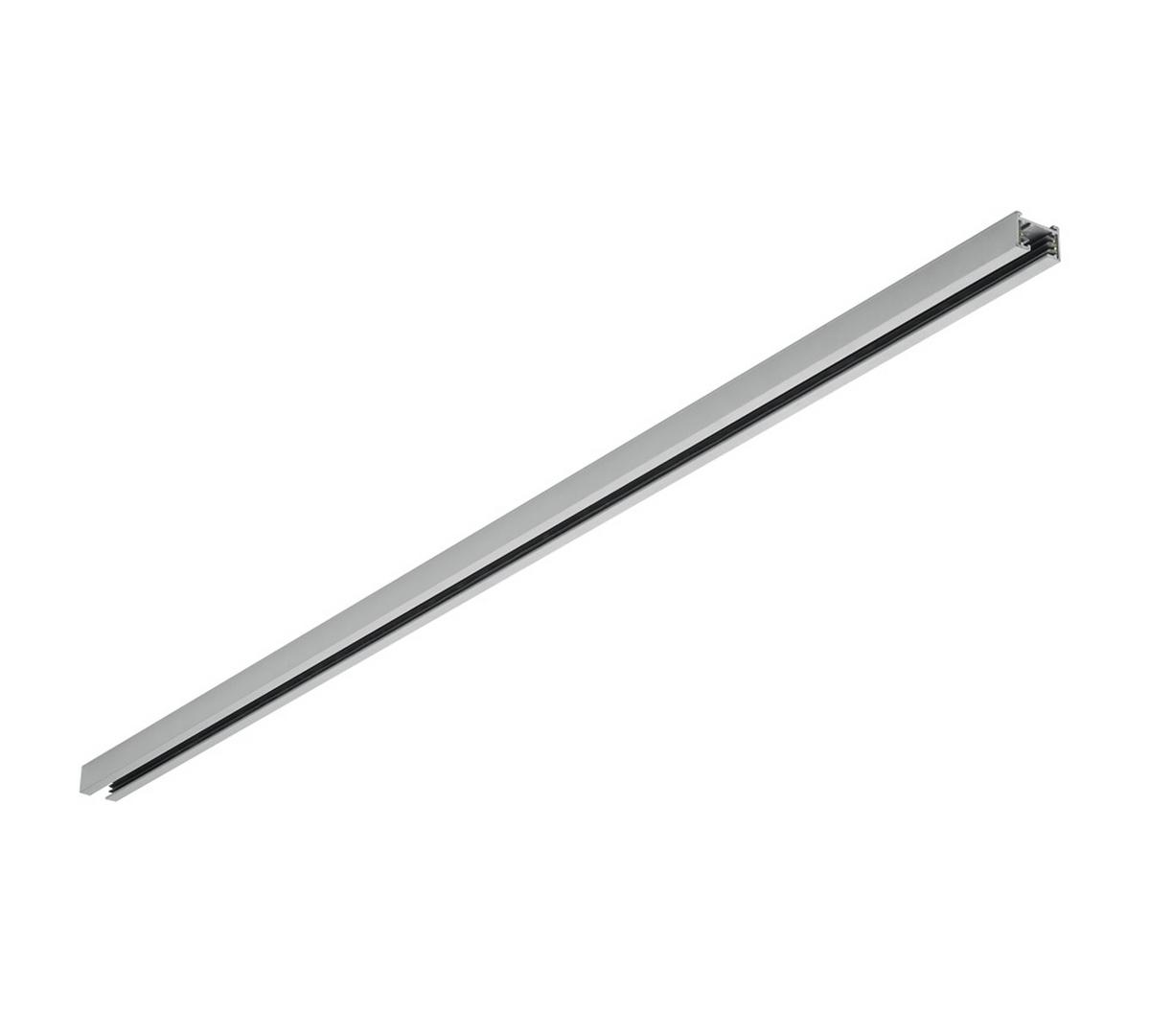 Schienensystem Duoline Track Titanfarben max. 2x600 Watt - Titanfarben, Basics, Metall (100/3/2cm) - Trio Leuchten