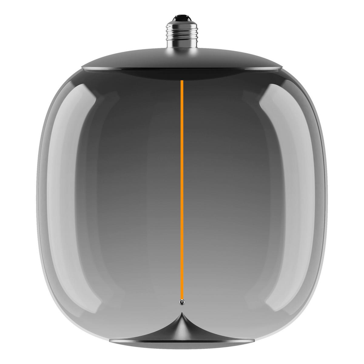 ŻARÓWKA LED VINTAGE 1906 BIG OVAL 10 FILAM - kolor jesionowy, Konventionell, tworzywo sztuczne (25/30cm) - Ledvance