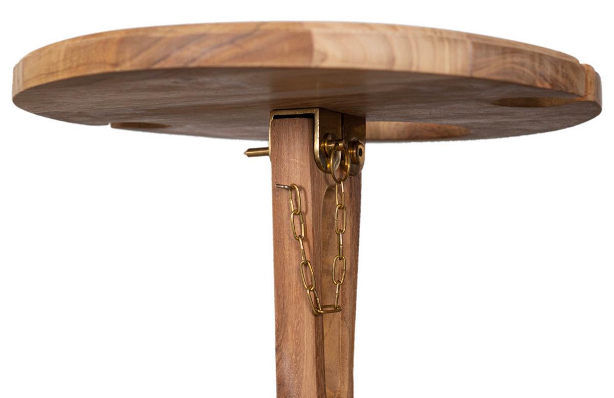 Getränkehalter Woodie Teak - Basics, Holz (31/75cm) - Gardenson