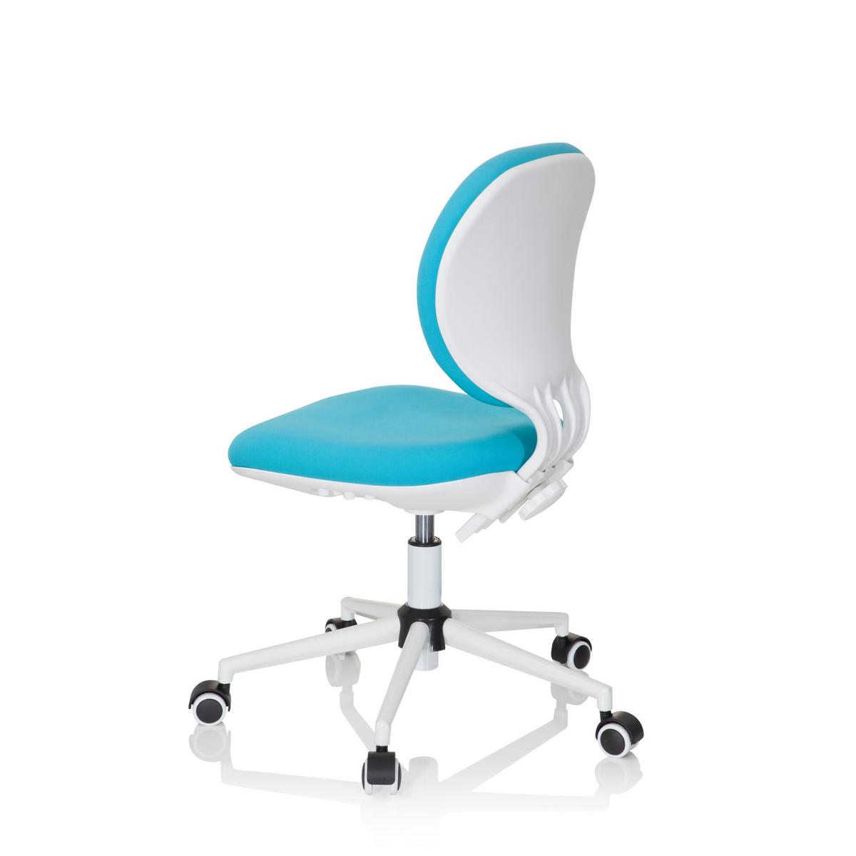 Jugenddrehtstuhl Kid Vivo ca. 43x82-95x56cm Türkis - Türkis, Basics, Kunststoff (43/82-95/56cm) - MID.YOU