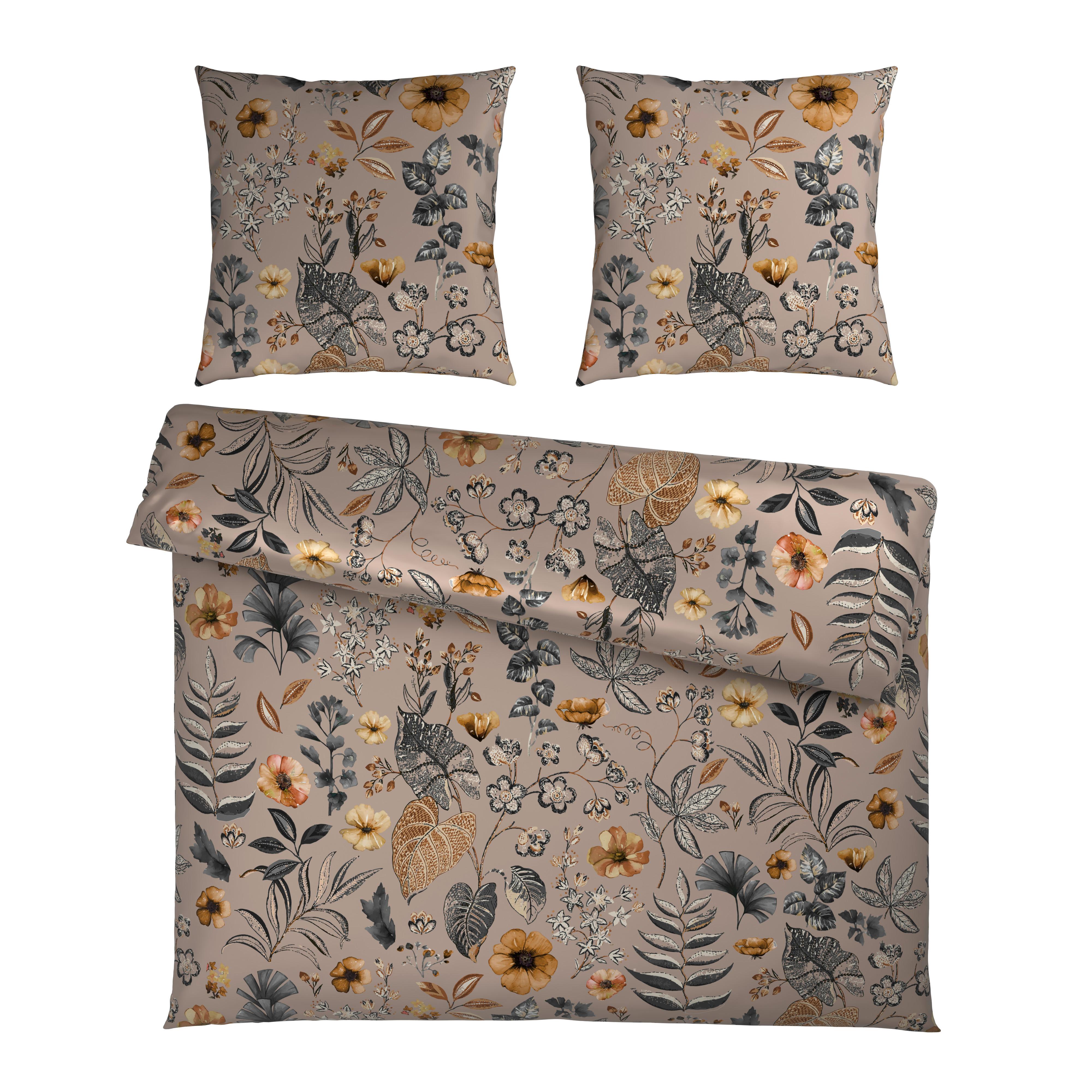 Bettwäsche Patlas XXL Beige ca. 200x200cm - Beige, MODERN, Textil (200/200cm) - Mömax
