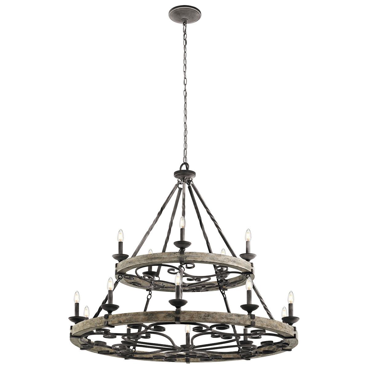 Luster Kl-Taulbee15 - boje cinka, Natur, drvo (112/107.9cm) - Elstead Lighting