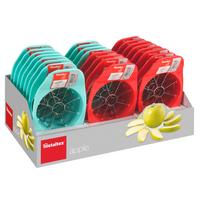 Almaszeletelő Apple - piros/zöld, műanyag/fém (18/10/3,2cm) - Metaltex