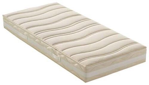 Latexmatratze Waldgrün L700 ca. 90x200 cm Weiß - Weiß, Basics, Textil (90/200cm) - Linea Natura