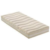 Latexmatratze Waldgrün L700 ca. 90x200 cm Weiß - Weiß, Basics, Textil (90/200cm) - Linea Natura