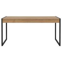 Étkezőasztal High Rock - tölgyfa színű/fekete, Design, faalapú anyag/fém (166/76,9/90,2cm) - Mömax