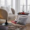 SNURRSTOL GIRO -TREND- - greige/silver, Modern, metall/textil (67/68/73cm) - Premium Living