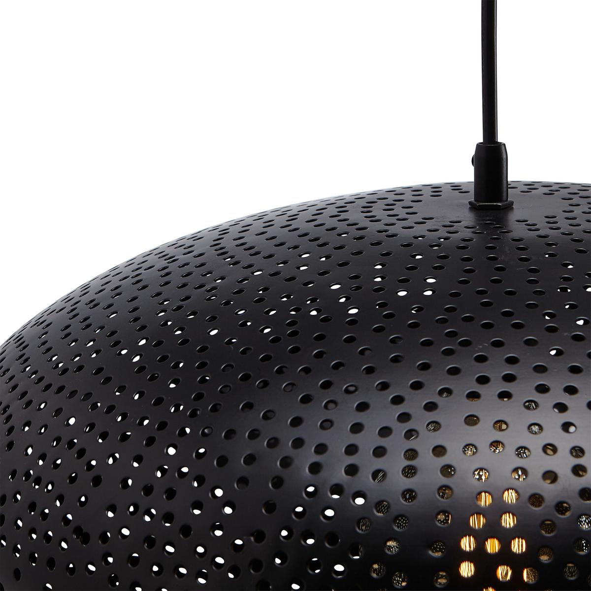 Függőlámpa Nina - fekete, Modern, fém (41/124cm) - Bessagi Home