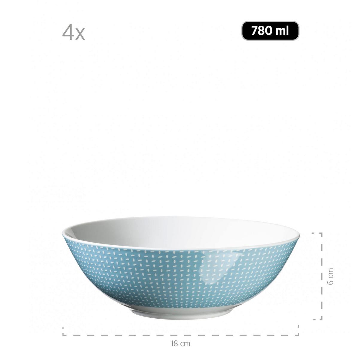 KOMBISERVICE KOMBISERVICE, 934067 - Pastellblau, Basics, Keramik - Mäser