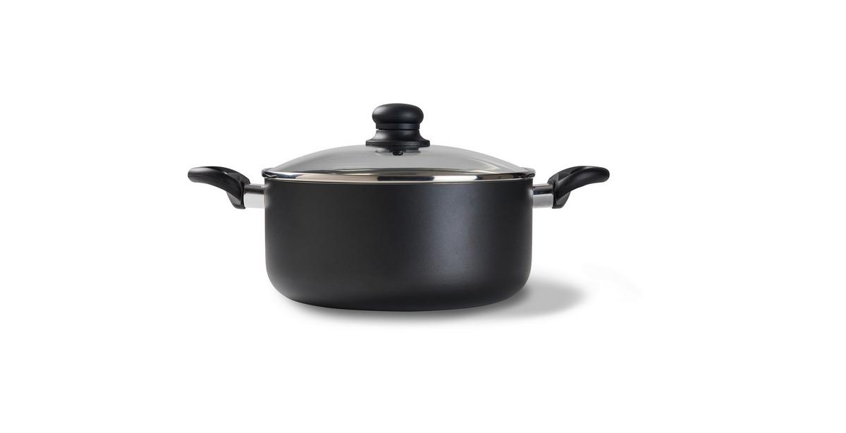 ZESTAW GARNKÓW HC20168S8 - czarny/przezroczysty, Basics, tworzywo sztuczne/metal - Homeware Profession.