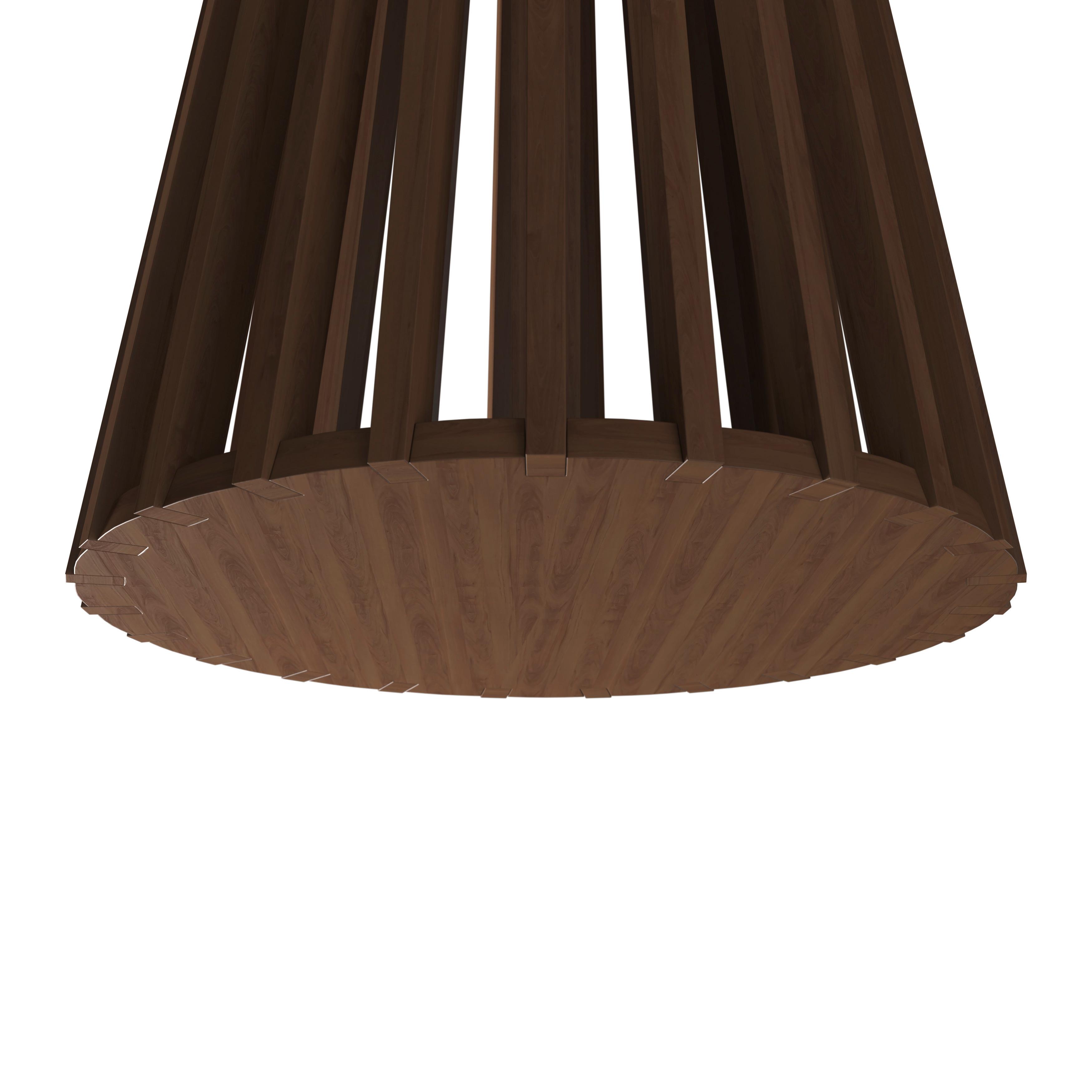 MATBORD ENNIO - valnötsfärgad, Modern, metall/trämaterial (120/75cm) - Bessagi Home