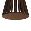 MATBORD ENNIO - valnötsfärgad, Modern, metall/trämaterial (120/75cm) - Bessagi Home