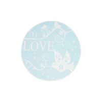 KINDERTEPPICH BAMBINI 400 MINT Ø 160CM RUND - Mintgrün, Design, Textil (160/160cm) - Kayoom