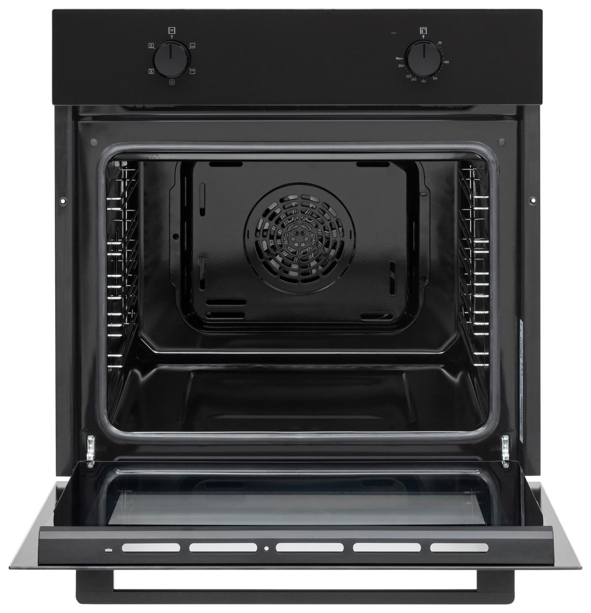 Beépíthető Sütő Mican Boaus65 - fekete, Basics, Üveg/fém (59,5/59,5/55-57cm) - Mican