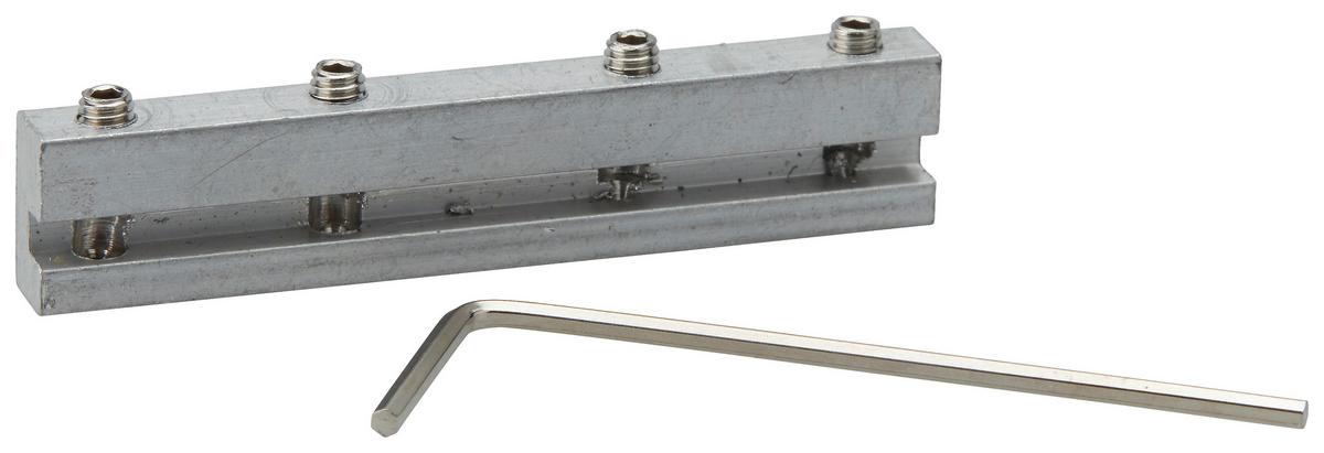 Element de îmbinare Style - culoare aluminiu, metal - Premium Living