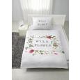 Posteljnina Wild Flower - roza/bela, Romantika, tekstil (140/200cm) - MÖMAX modern living