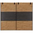 Omara Z Drsnimi Vrati Alabama - hrast/rjava, Romantika, leseni material (250/218/65cm) - Premium Living Omara Z Drsnimi Vrati Alabama - hrast/rjava, Romantika, leseni material (250/218/65cm) - Premium Living