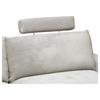 Kopfstütze Cora Beige - Beige, Modern, Textil/Metall (63/57/40cm) - Mömax