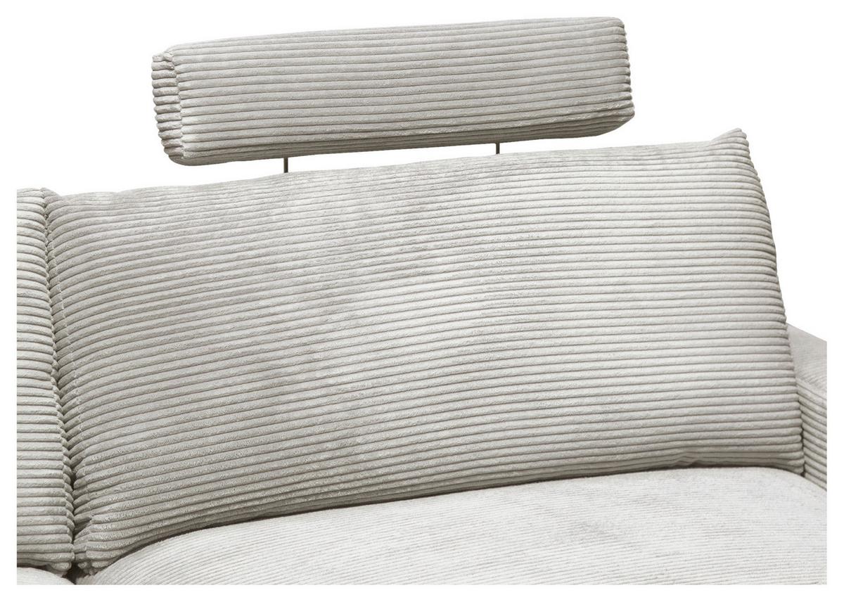 Kopfstütze Cora Beige - Beige, Modern, Textil/Metall (63/57/40cm) - Mömax