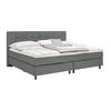 Boxspringbett Primo Graphitfarben ca. 220x200cm - Graphitfarben, KONVENTIONELL, Holz/Holzwerkstoff (220/200cm) - Premium Living