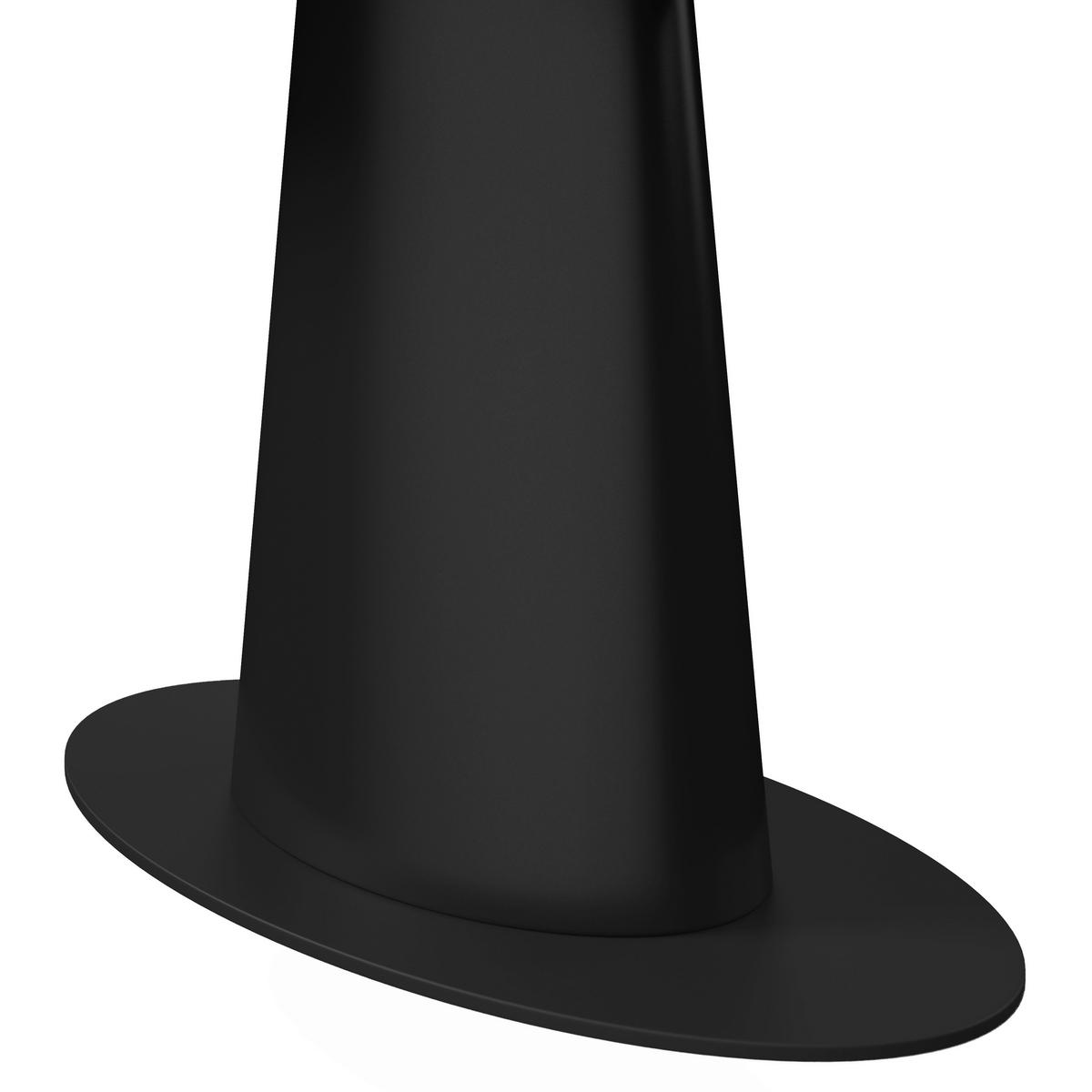 Esstisch Thiago Schwarz MDF/Stein ca. 160x90 cm - Schwarz, MODERN, Holzwerkstoff/Stein (160/76/90cm) - Bessagi Home