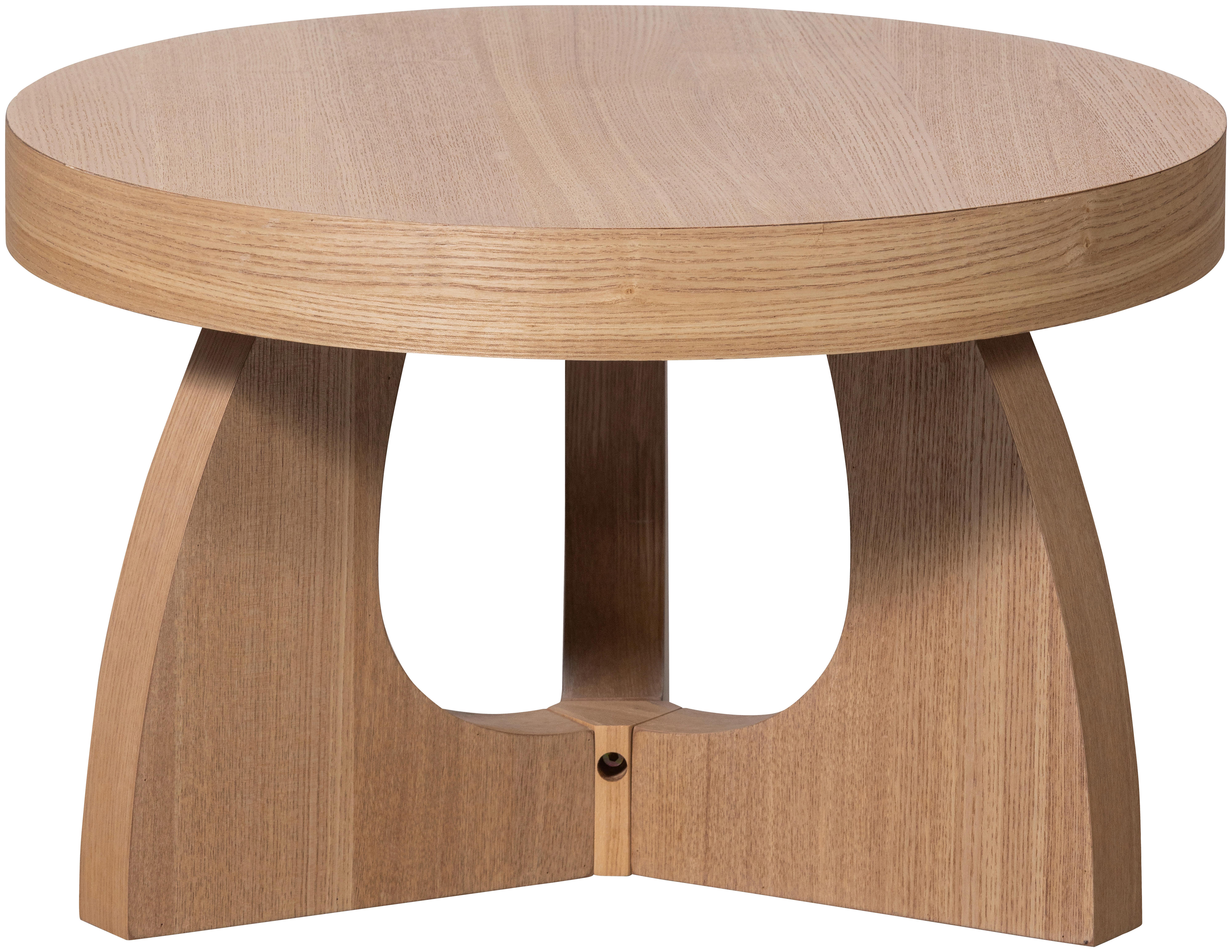 Beistelltisch Tala Naturfarben - Naturfarben, Design, Holzwerkstoff (55/55/35cm) - Livetastic