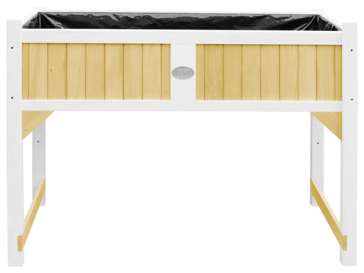 WYSOKA GRZĄDKA AXI HOCHBEET - czarny/biały, Konventionell, drewno (54/94/120cm)