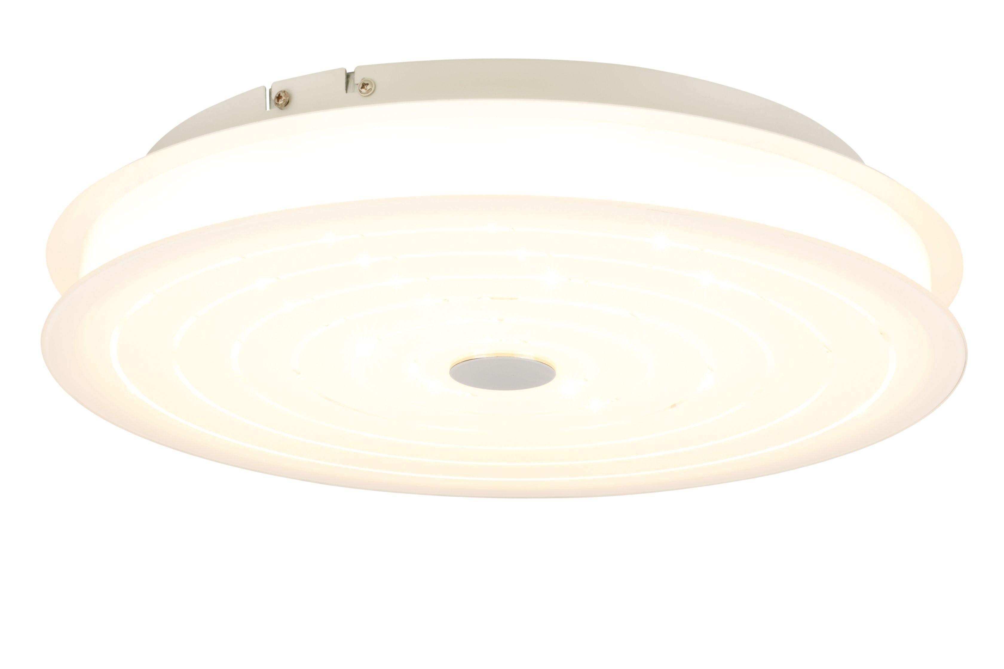 LAMPA SUFITOWA LED MESA *SBN* - biały, Design, tworzywo sztuczne/metal (43/8cm) - Novel
