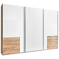 Ormar S Kliznim Vratima Level 36a - bijela/boje hrasta, Moderno, drvni materijal/metal (300/216/65cm) - Modern Living