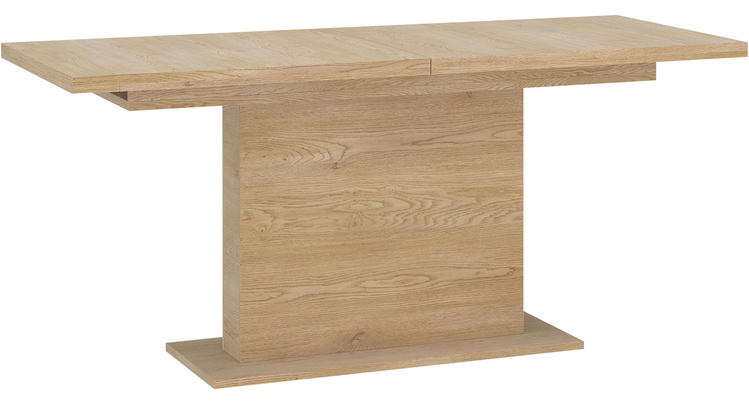 Stol Na Razvlačenje Amare - boje hrasta, Konvencionalno, drvni materijal (160-200/76,2/90cm) - Modern Living