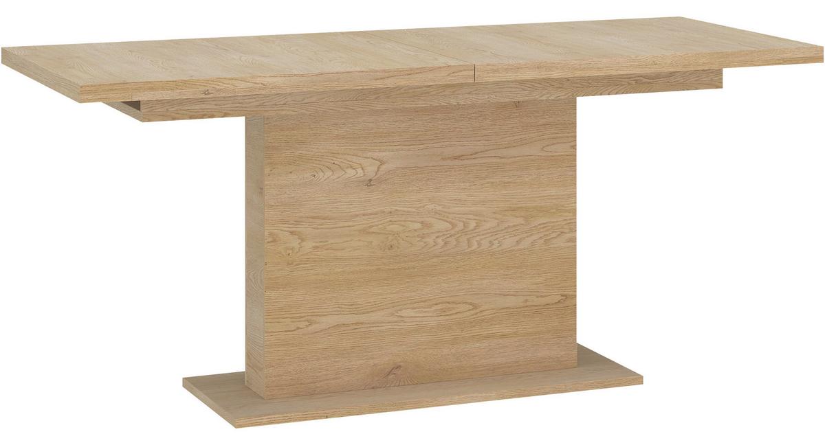 MASĂ EXTENSIBILĂ AMARE - culoare lemn stejar, Konventionell, material pe bază de lemn (160-200/76,2/90cm)