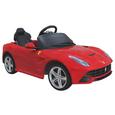 Spielfahrzeug Ferrari in Rot - Rot (115/57,2/46cm)